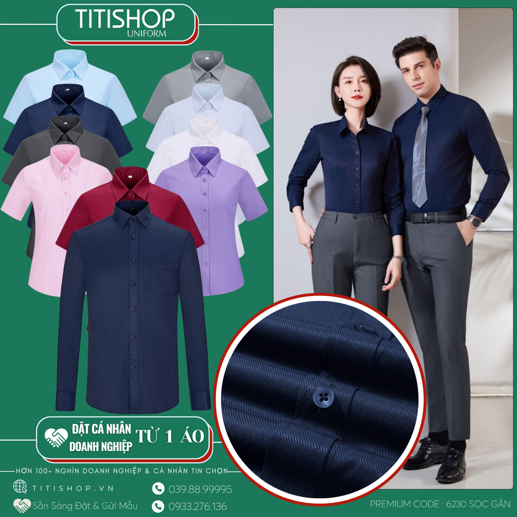 ĐP Sơ Mi TITISHOP Premium KSL6230