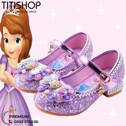 Giày Mặc Đầm Bé Gái Premium