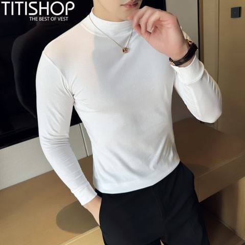 Áo Thun Len Mix Vest & Blazer