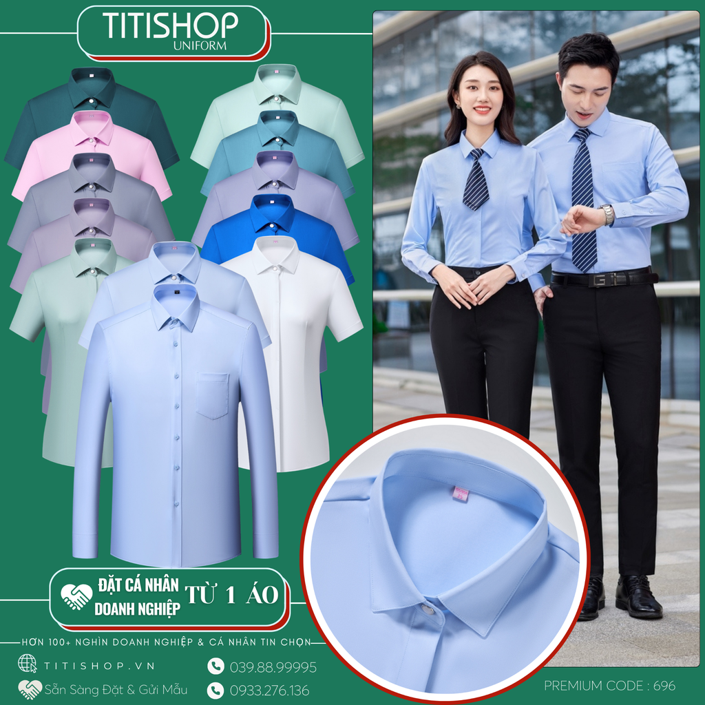 ĐP Sơ Mi TITISHOP Premium KSL696