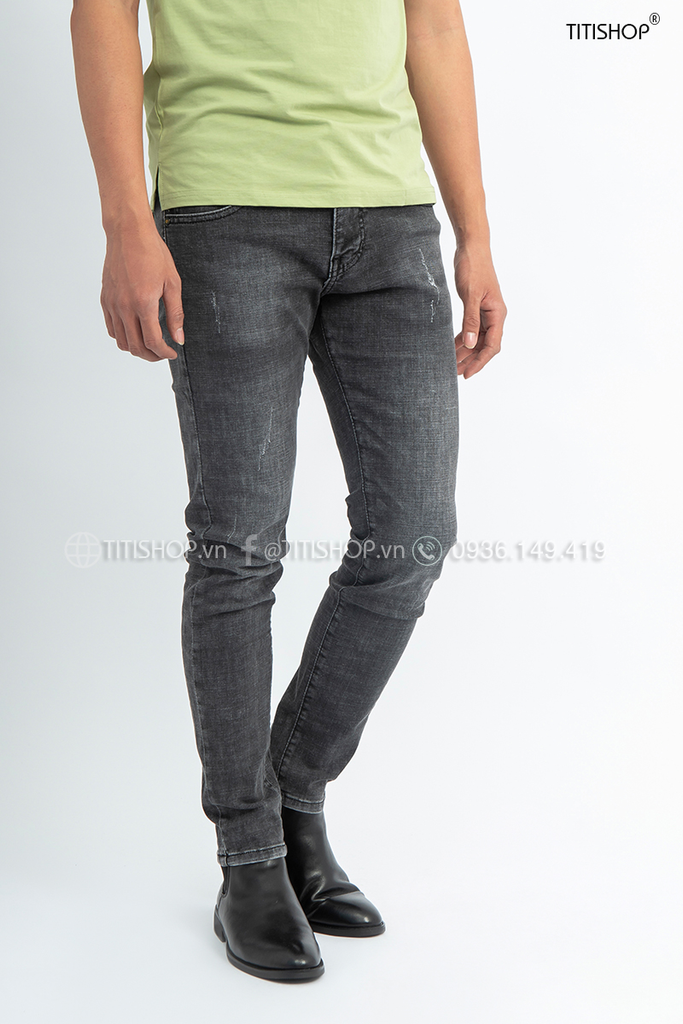 Quần Jeans Nam TiTiShop QJ345 WAX Cao Cấp