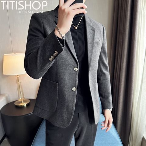 Áo Blazer Qúy Ông Titishop  (M-4XL)