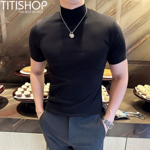 Áo Thun Len Mix Vest & Blazer