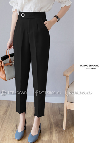 Quần tây nữ Baggy Titishop QDN156 Luxury