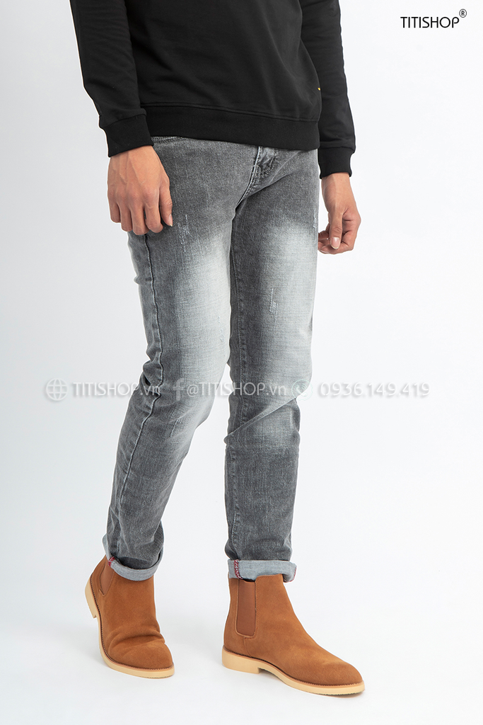 Quần Jeans Nam TiTiShop QJ338 WAX Cao Cấp