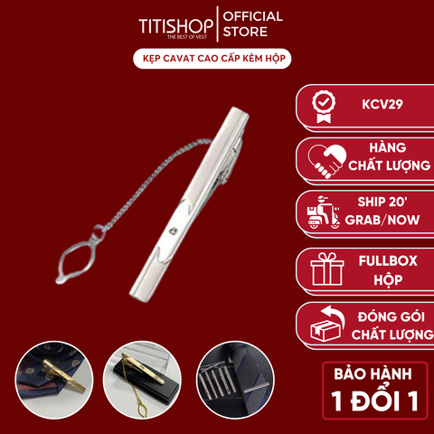 Kẹp Cà Vạt TITISHOP KCV29