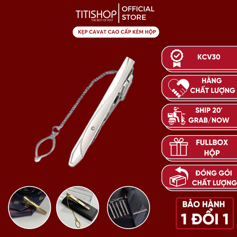 Kẹp Cà Vạt TITISHOP KCV30