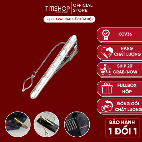 Kẹp Cà Vạt TITISHOP KCV36