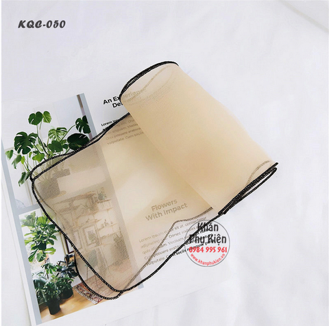 Khăn Quàng Cổ Lưới Viền - Mã KQC050