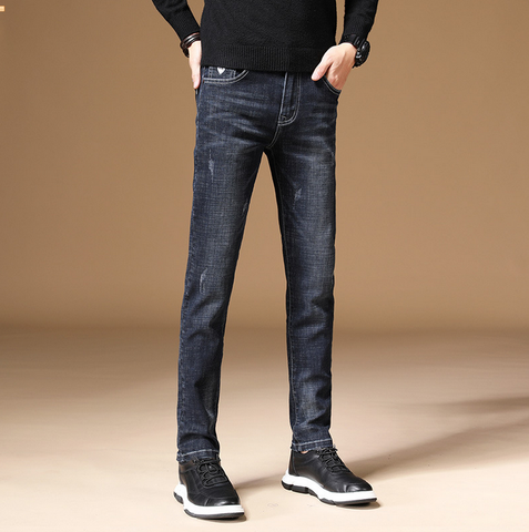 Quần jeans Nam Titishop QJ280 Wax Co giãn