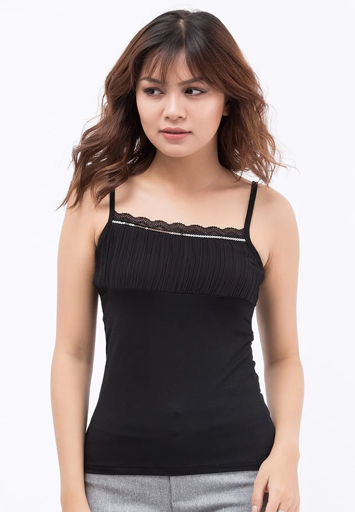 Camisole Mặc Vest Titishop AOL228 Đen