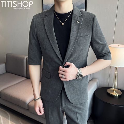 Áo Vest Nam Titishop Tay Ngắn