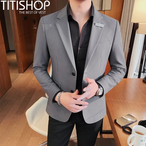 Áo Blazer Qúy Ông Titishop  (M-4XL)