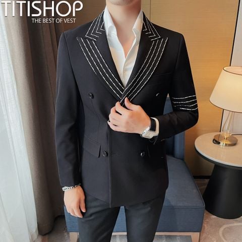 Áo Blazer Qúy Ông Titishop  (M-4XL)