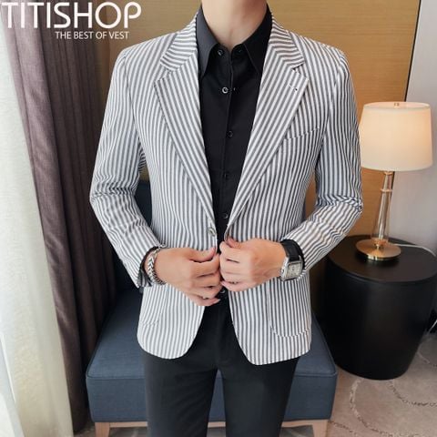 Áo Blazer Qúy Ông Titishop  (M-4XL)