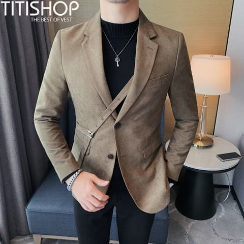 Áo Blazer Qúy Ông Titishop  (M-4XL)