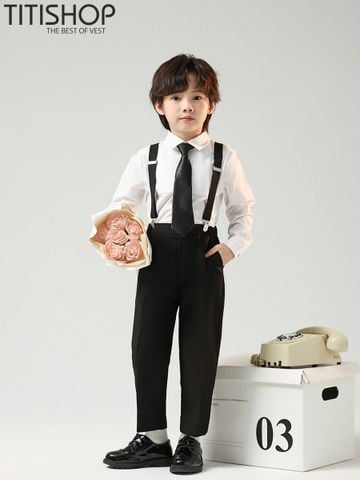 Compo Sơ mi & Quần Titishop ( 8-45kg)