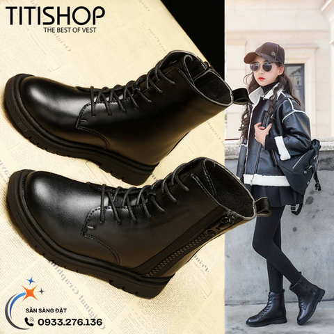 Giày Boot Bé Gái (27-37)