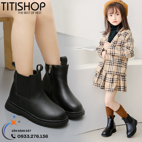 Giày Boot Bé Gái (27-37)