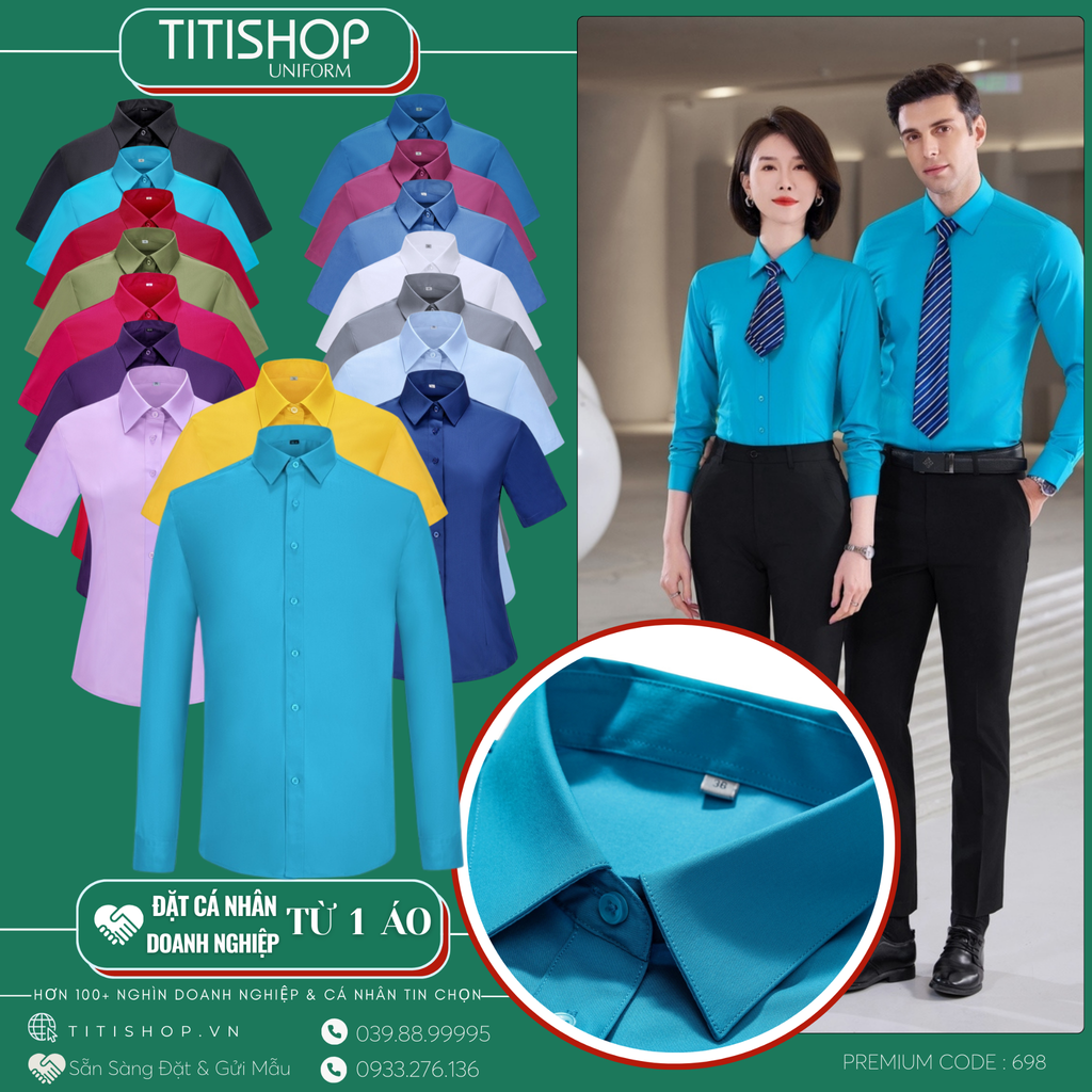 ĐP Sơ Mi TITISHOP Premium KSL698
