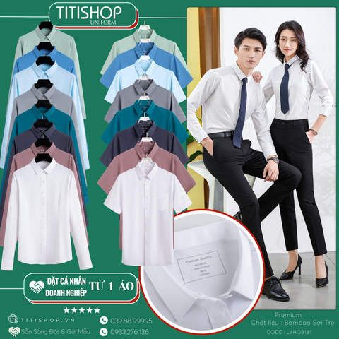 DP Sơ Mi TITISHOP Premium LYH1818