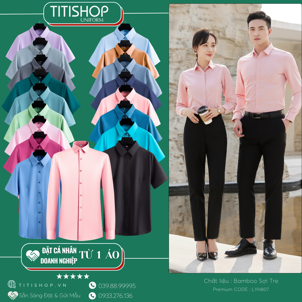 ĐP Sơ Mi TITISHOP Premium LYH807