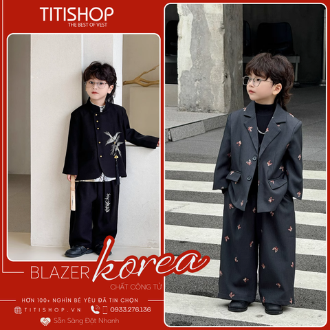 Blazer Trẻ Em Titishop ( 90-150 )