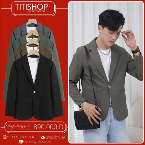 Áo Blazer Nam TITISHOP