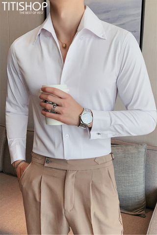 Áo Sơ Mi Nam Qúy ông Cufflinks