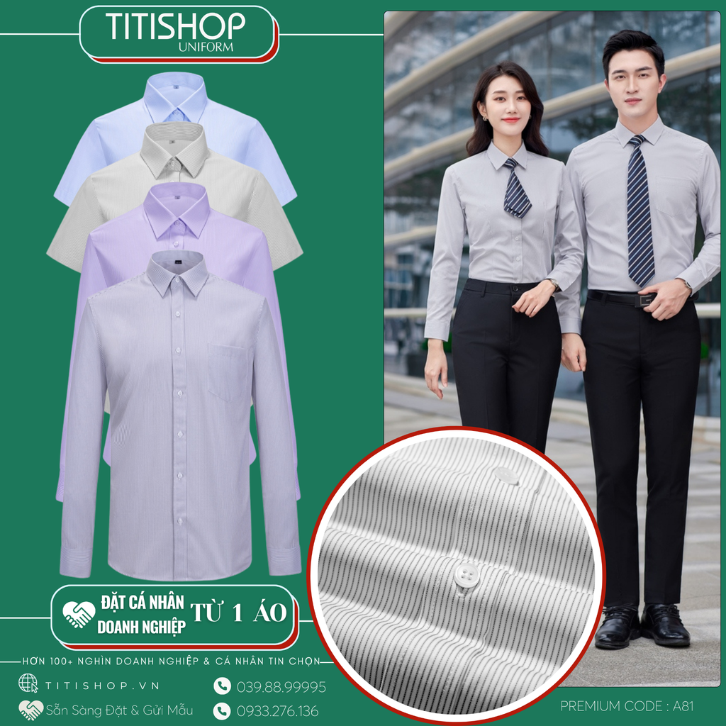 ĐP Sơ Mi TITISHOP Premium A81
