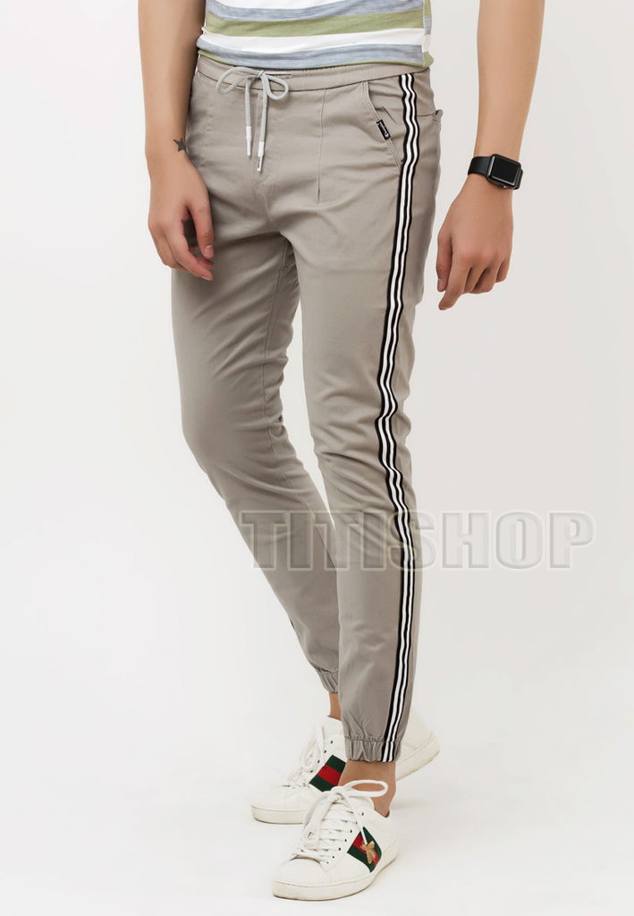 Quần Jogger Pants Kaki Titishop QK22 ( Ngoại nhập )