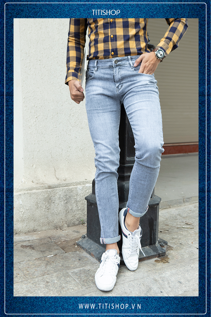 Quần Jeans Nam TiTiShop QJ WAX Cao Cấp