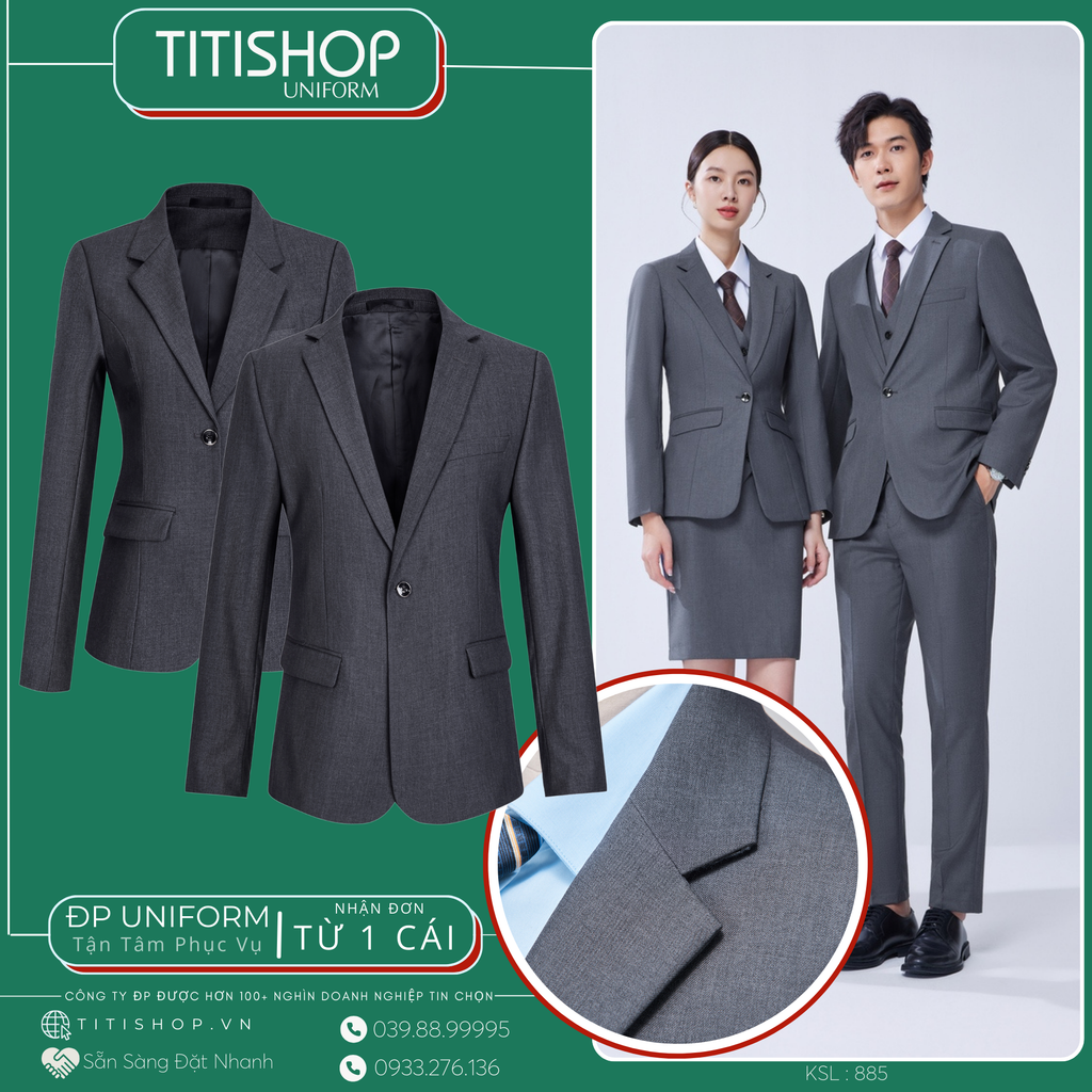 Đồng Phục Veston TITISHOP May Sẵn