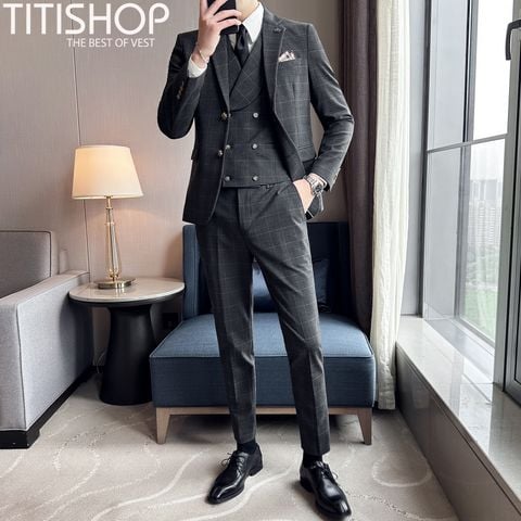 Suit Nam Titishop 2 Nút ( M-5XL)