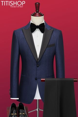 Tuxedo Nam Hoa Văn (M-4XL)