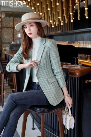 Áo Blazer Nữ Titishop BNN Premium (S-4XL)