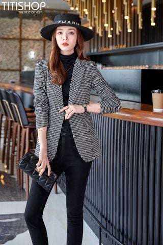 Áo Blazer Nữ Titishop BNN Premium (S-4XL)