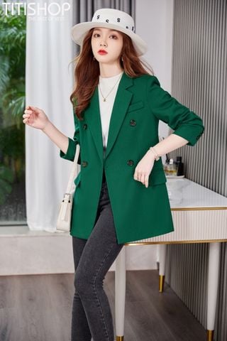 Áo Blazer Nữ Titishop BNN Premium (S-4XL)