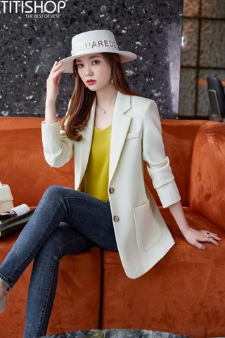 Áo Blazer Nữ Titishop BNN Premium (S-4XL)