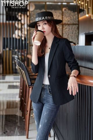 Áo Blazer Nữ Titishop BNN Premium (S-4XL)