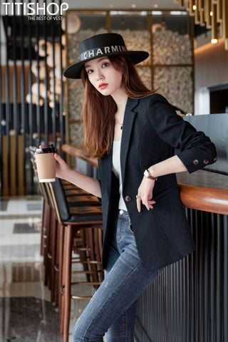 Áo Blazer Nữ Titishop BNN Premium (S-4XL)