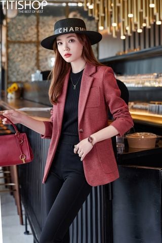 Áo Blazer Nữ Titishop BNN Premium (S-4XL)