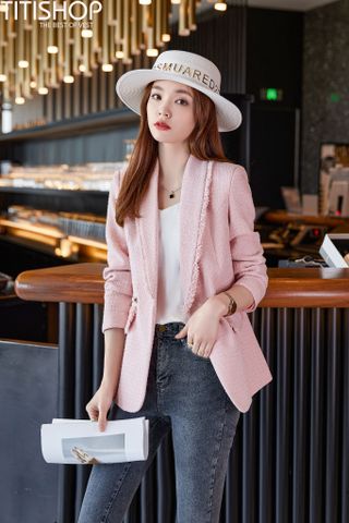 Áo Blazer Nữ Titishop BNN Premium (S-4XL)