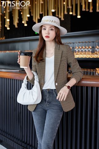 Áo Blazer Nữ Titishop BNN Premium (S-4XL)