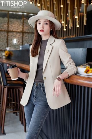 Áo Blazer Nữ Titishop BNN625 Premium (S-4XL)