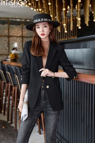 Áo Blazer Nữ Titishop BNN Premium (S-4XL)