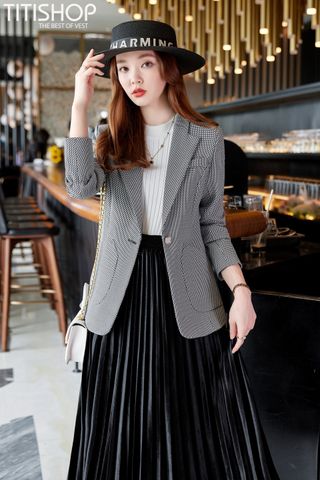 Áo Blazer Nữ Titishop BNN Premium (S-4XL)