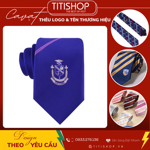 Dịch Vụ Thêu In Logo Caravat 84