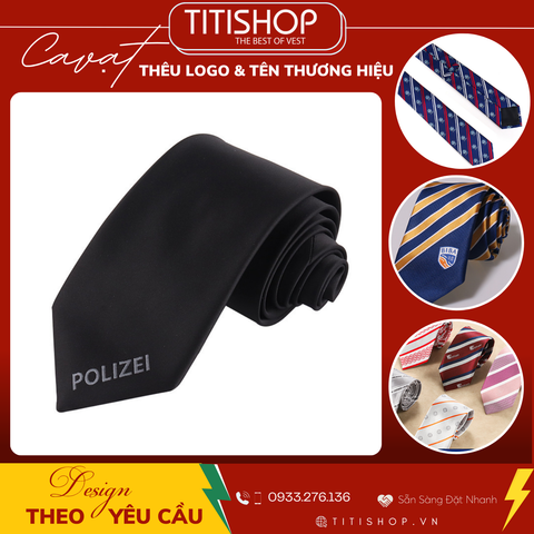 Dịch Vụ Thêu In Logo Caravat 85