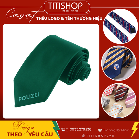 Dịch Vụ Thêu In Logo Caravat 85